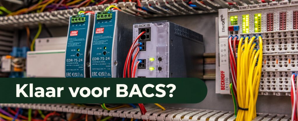 Quadro elettrico con moduli Beckhoff EtherCAT, alimentatori e cablaggi